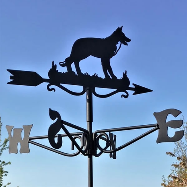Windwijzer Duitse Herder Deco design S - Afbeelding 3