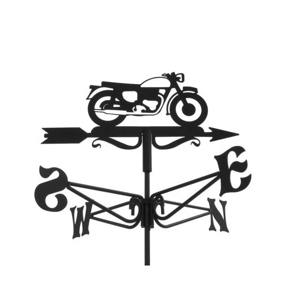windwijzer vintage motorfiets