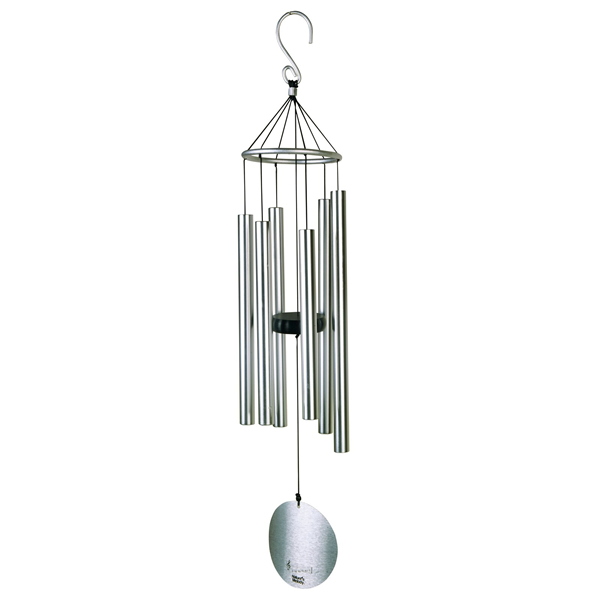 Windgong aluminium zilver 91cm