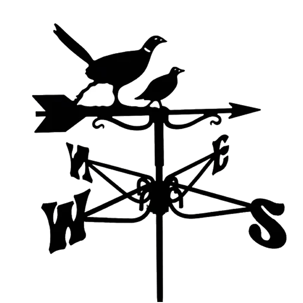 Windwijzer Fazant Metaal Rustiek