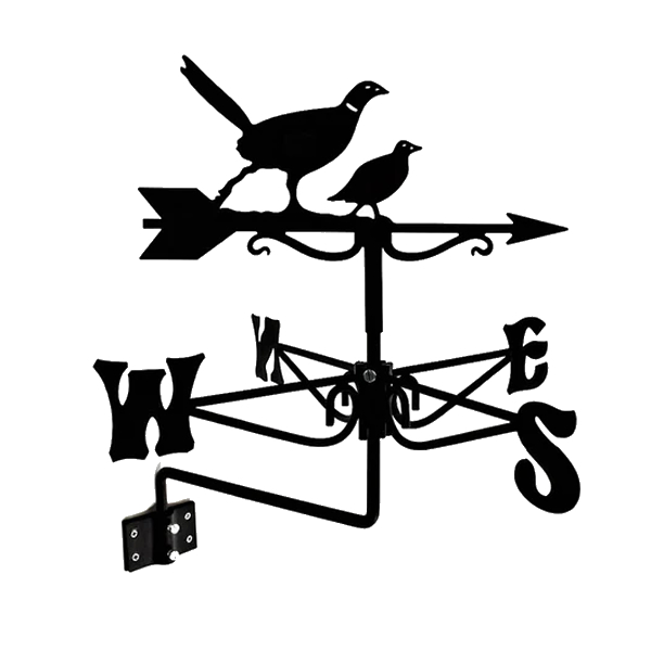 Windwijzer Fazant Metaal Rustiek - Afbeelding 2