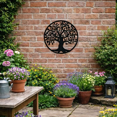Tuin inspiratie voor je windwijzers, winspinners, windmolens en metalen wanddecoraties