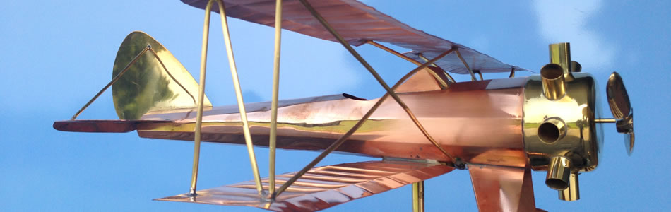 Windwijzer vliegtuig kopen voor tuin of dak