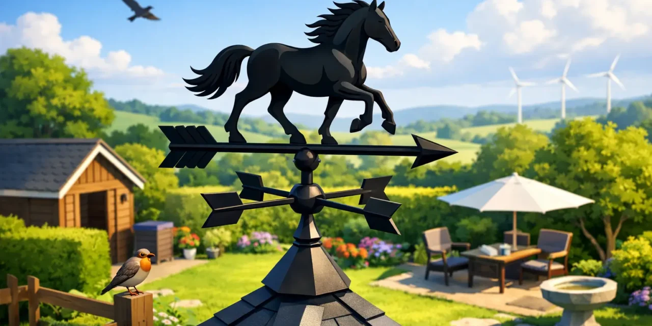 Windwijzer met paard kiezen voor je tuin