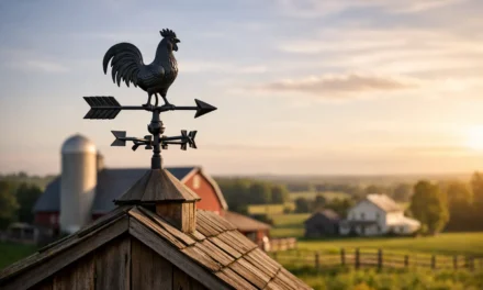 Windwijzer voor boerderij stijl kiezen